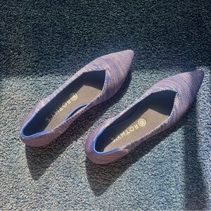 10 Women’s Rothy's Women's Blue & Orange Pointed Flats